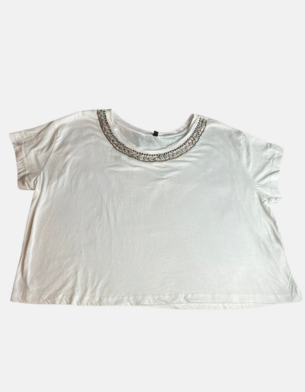 Bohemian Charm Embellished Top